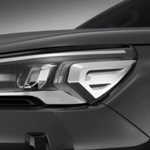 Embellecedor Cromado de Faros Delanteros Luz Led