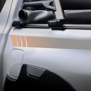 Calco Lateral Bronce Hilux Cabina Doble LD