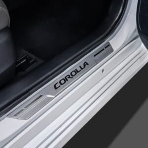 Platina de Aluminio en Panel de Puerta